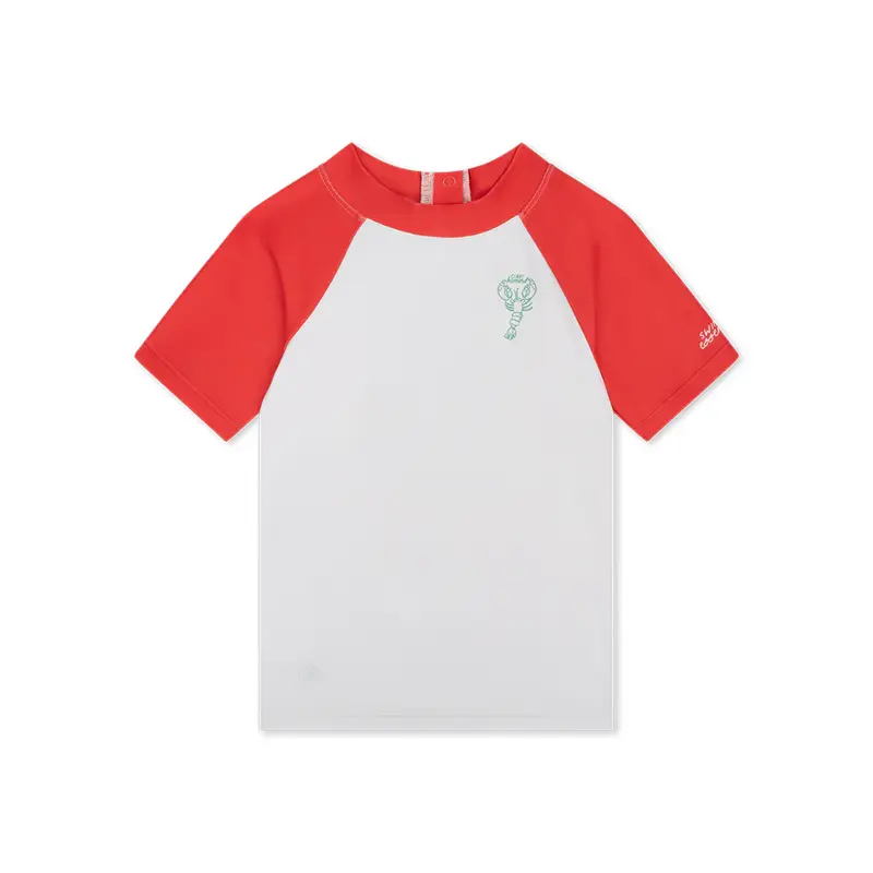 Camiseta Protección Solar - Catch a wave Red