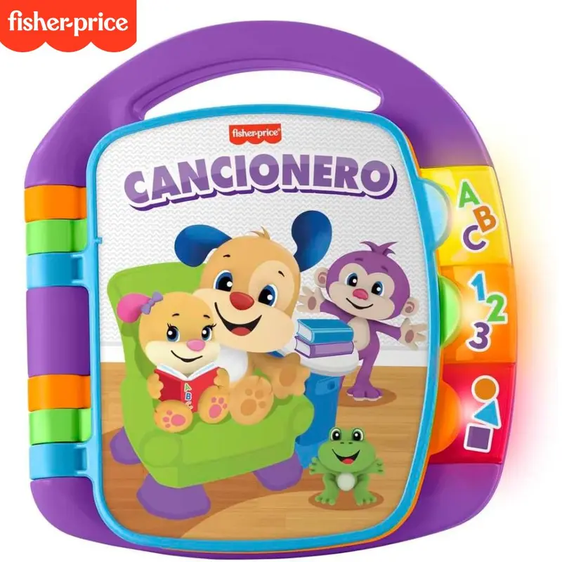 Cancionero Fisher Price libro musical para bebés