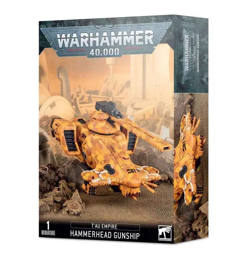Cañonera Cabeza de Martillo Warhammer 40K - Miniatura T'au Games Workshop