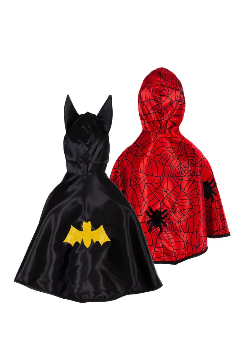 Capa Reversible Bebé Spiderman y Batman - Great Pretenders