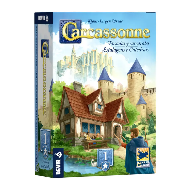 Carcassonne Exp. 1 - Posadas y Catedrales