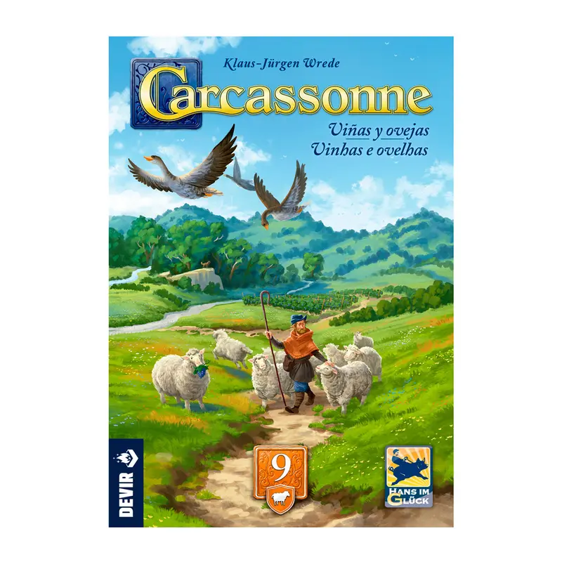 Carcassonne Exp. 9 - Viñas y Ovejas