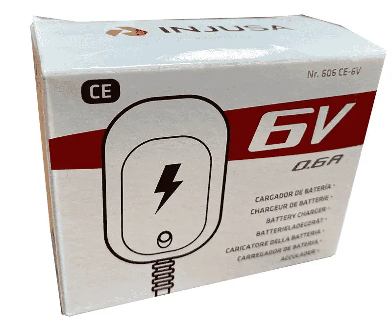 Cargador 220 Voltios Para Baterias de 6V