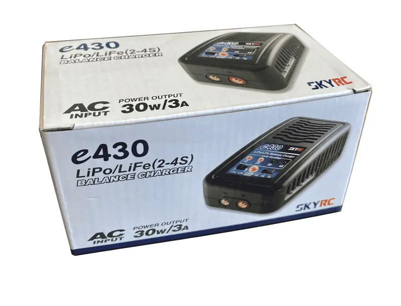 Cargador Lipo/LiFe 2-4S 3Amp. E4 SkyRc