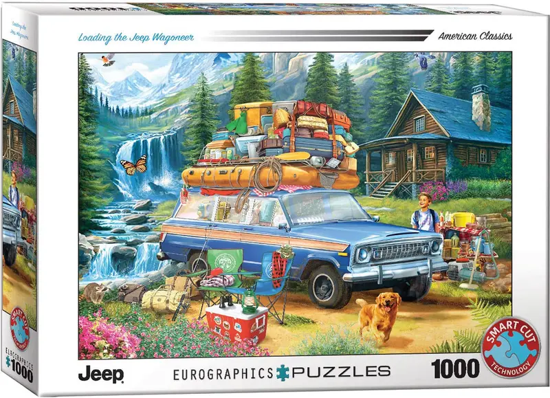 Cargando el Jeep Wagoneer