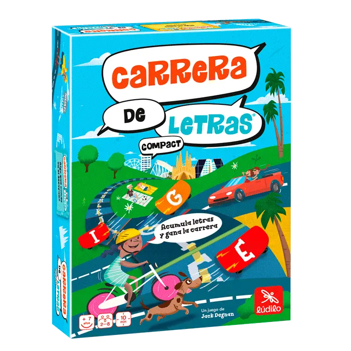 Carrera de letras (Nuevo Formato) - Juego de vocabulario y palabras