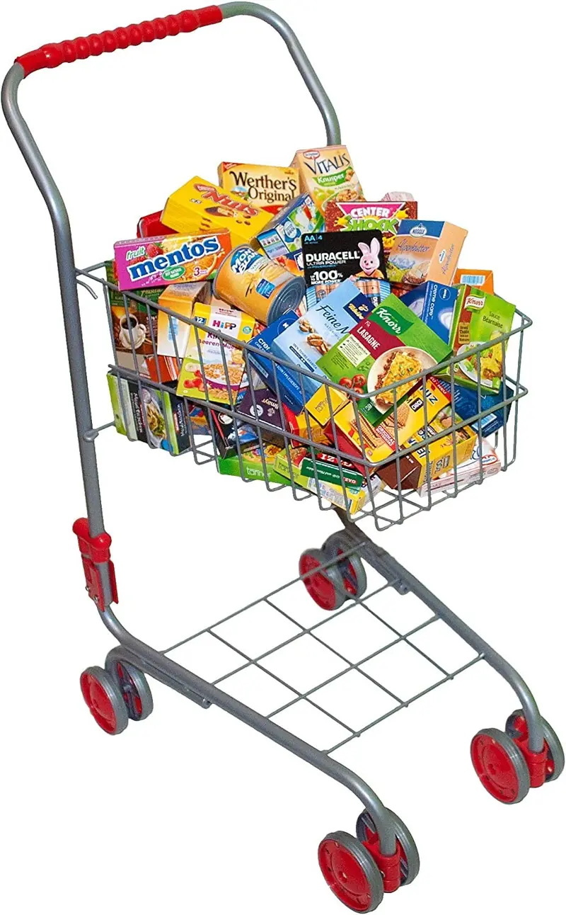 CARRITO METALICO DE COMPRAS CON ACCESORIOS - Tanner 1027.5
