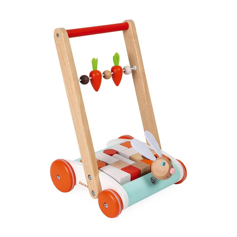 Carro infantil de empuje cojeno - Janod J08251