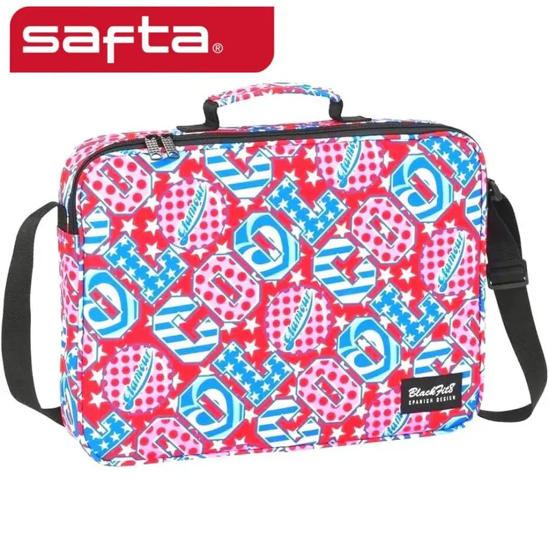 Cartera extraescolar cool Blackfit8 Safta