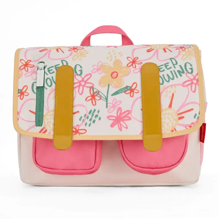 Cartera para primaria Flower Artwork Hello Hossy