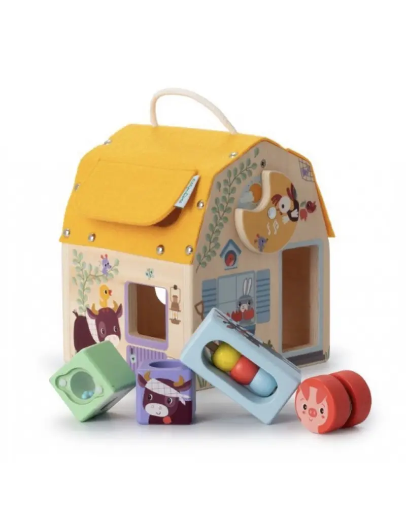 Casa Clasificadora de Formas con Animales Lilliputiens 83445