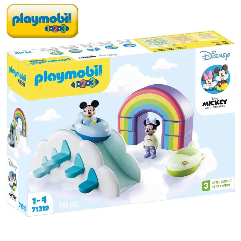 Casa en las nubes Playmobil 123 Mickey y Minnie (71319)