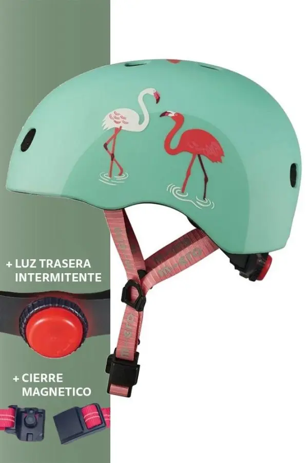 Casco Infantil para Patinetes y Bicicletas Flamenco Micro (S) - Micro AC2123