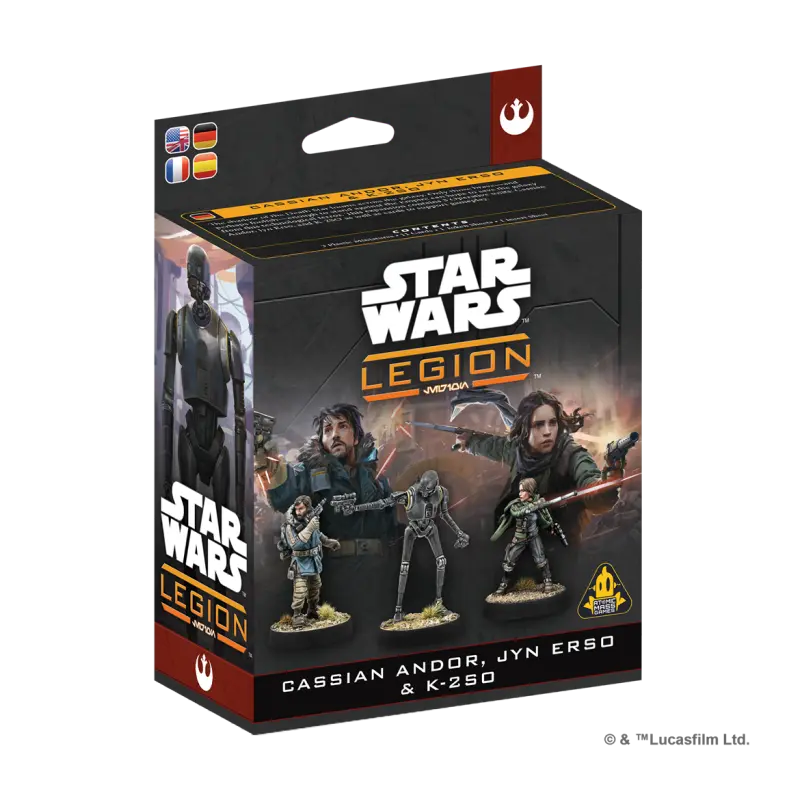Cassian Andor, Jyn Erso & K-2SO