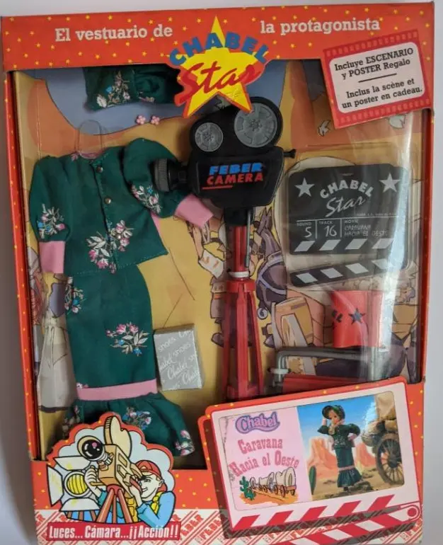 Chabel Star Conjunto de Caravana hacia el Oeste - Feber 1990