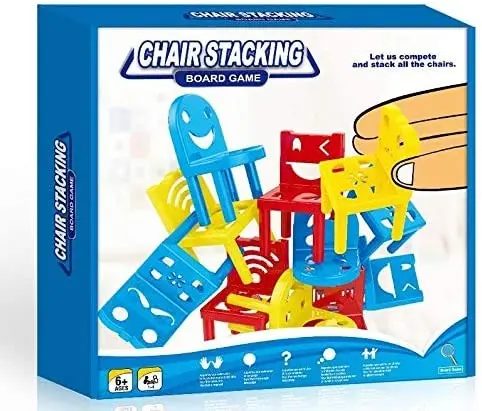 CHAIR STACKING BOARD GAME - Bp Comercial de Juguetes