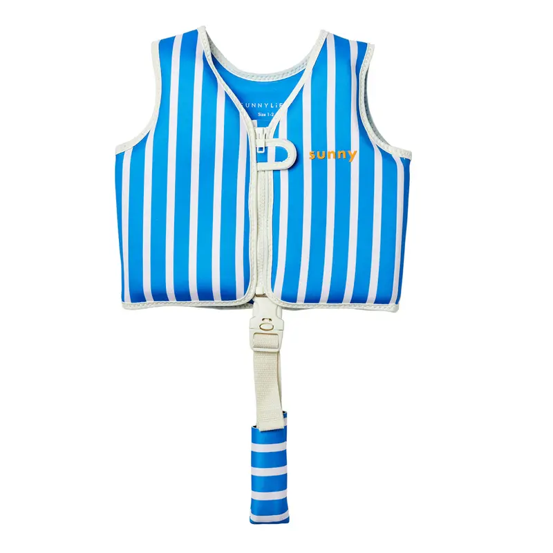 Chaleco flotador infantil Sunnylife Tino the tiger blue