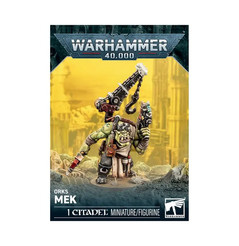 Chapuzaz Ork - Mecánico de Apoyo Warhammer 40,000 | Miniatura de Personaje