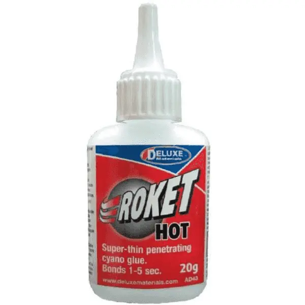 Cianocrilato Super Liquido Rocket Hot