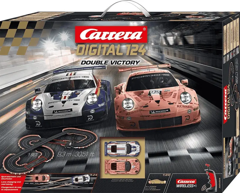Circuito Carrera Escala 1/24 Double Vict