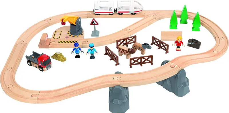 Circuito de tren en madera - Brio 33109