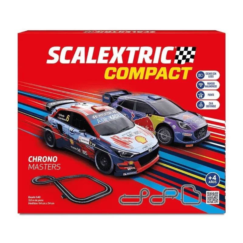 Circuito Scalextric Chrono Master