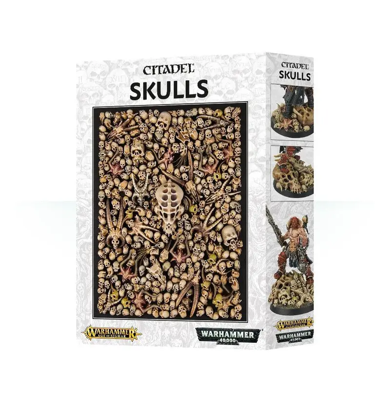 Citadel Skulls | 340 Cráneos para Miniaturas Warhammer