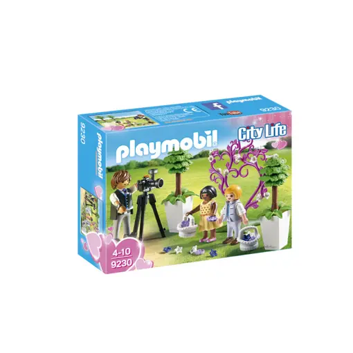 City Life, Fotógrafo con Niños - Playmobil 9230