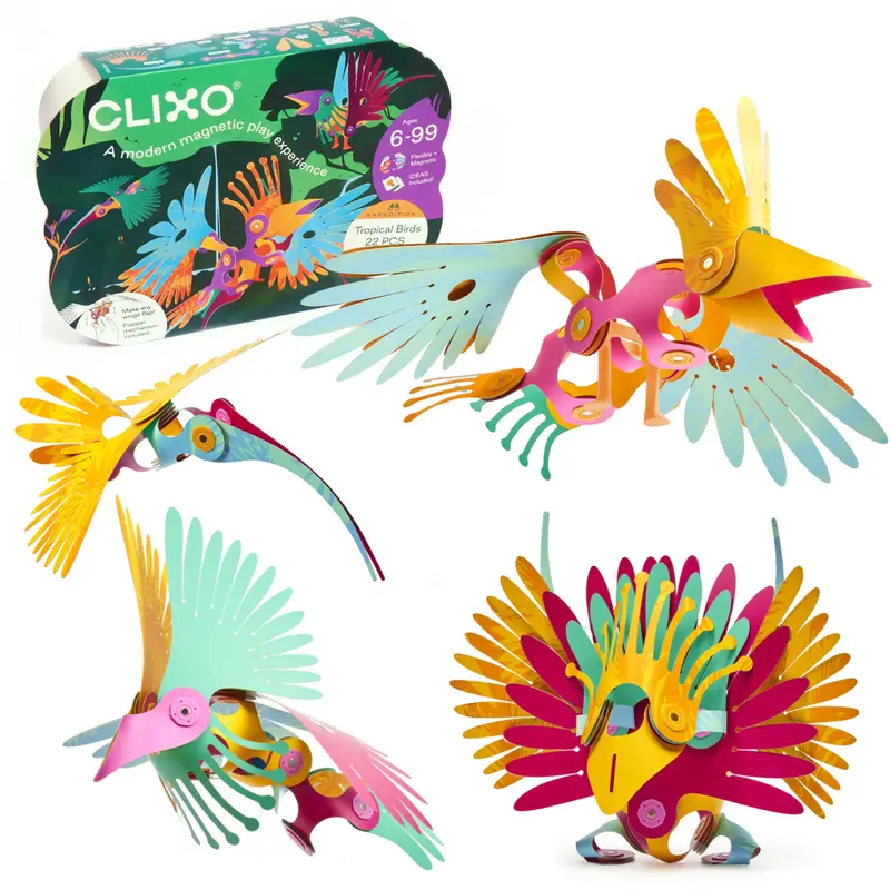 Clixo - Tropical Birds 22 piezas