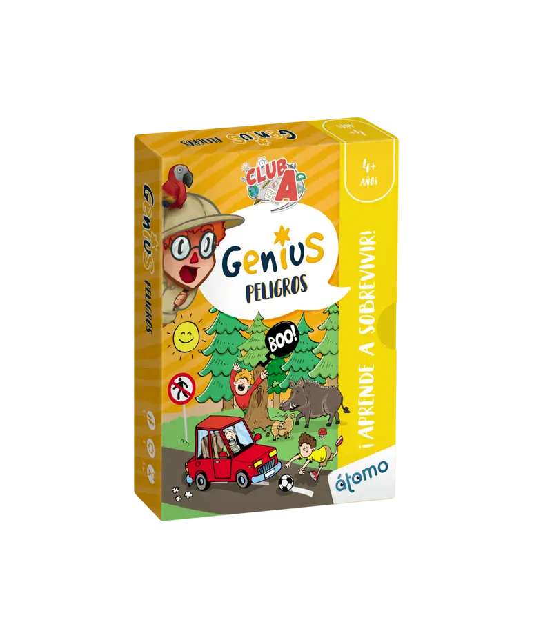 Club A GENIUS! Peligros - Juego de desafíos