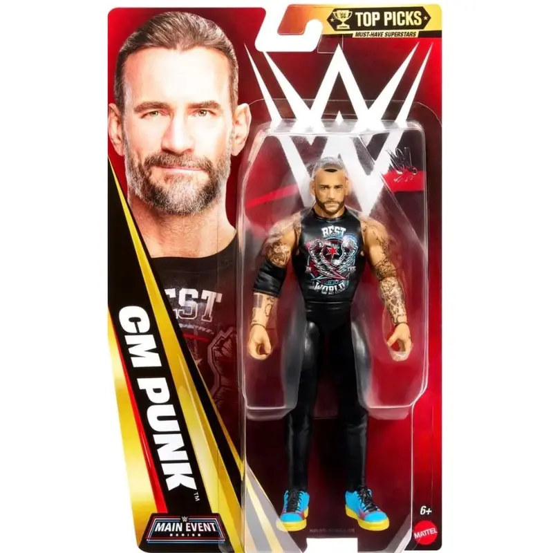 CM Punk WWE Main Event Top Picks (JHJ49) Wave 3 2026