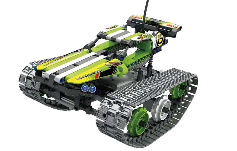 Coche Acrobático 3 en 1 de 353 Piezas con Radiocontrol - IMMaster
