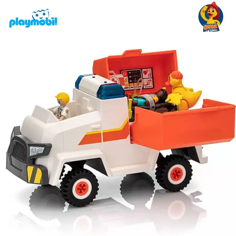 Coche ambulancia Playmobil Duck on call (70916)