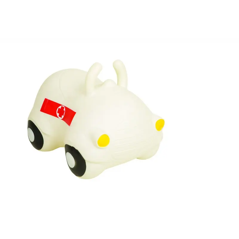 Coche ambulancia saltarin