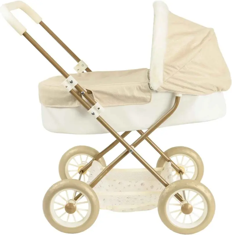 Coche Capota Reborn de París con Bolso | Muñecas Arias 40943 37x56x56 cm