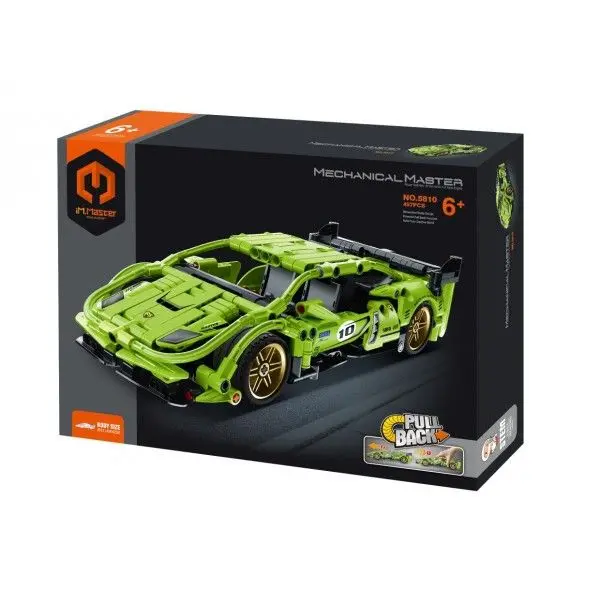 Coche de carreras Verde 457 piezas - IMMaster