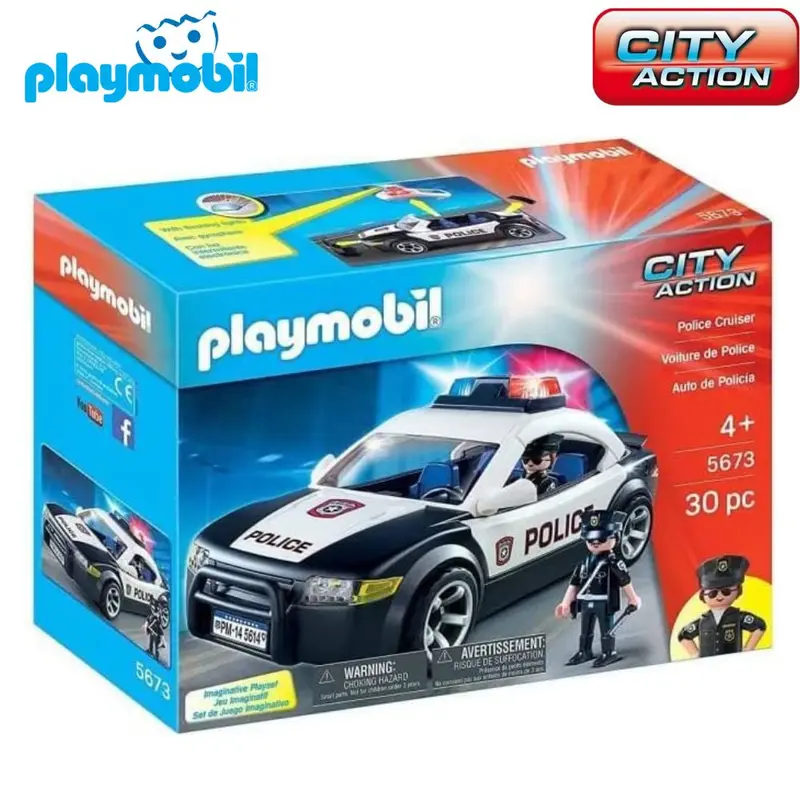 Coche de policía Playmobil (5673) City Action