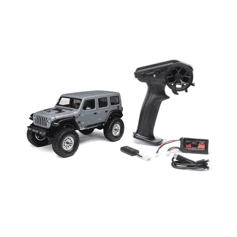 Coche R.C. SCX24 Wrangler Gris 1/24