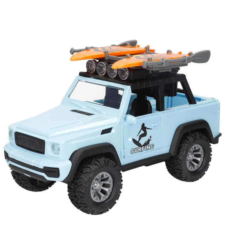 Coche todoterreno surf fricción con luz y sonido 1