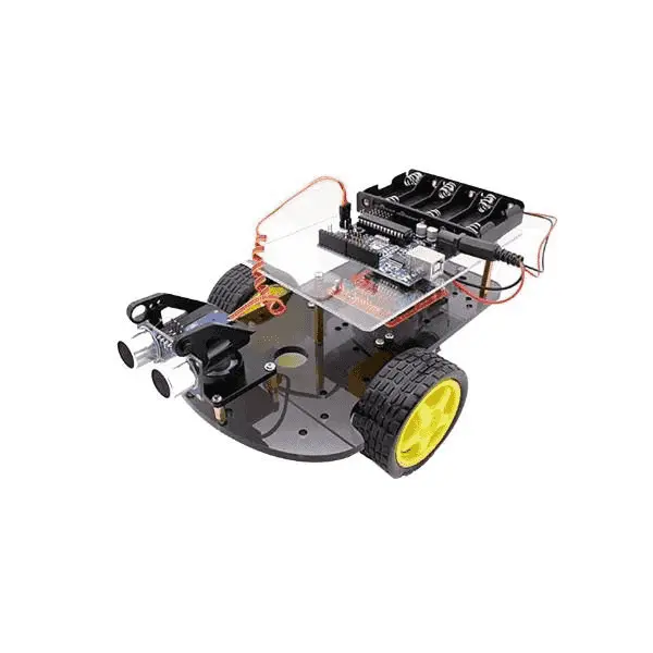 Coche Ultrasonido Compatible Arduino