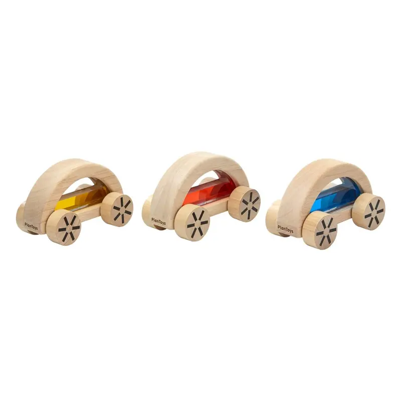 Coches de agua 3 modelos madera- Plantoys
