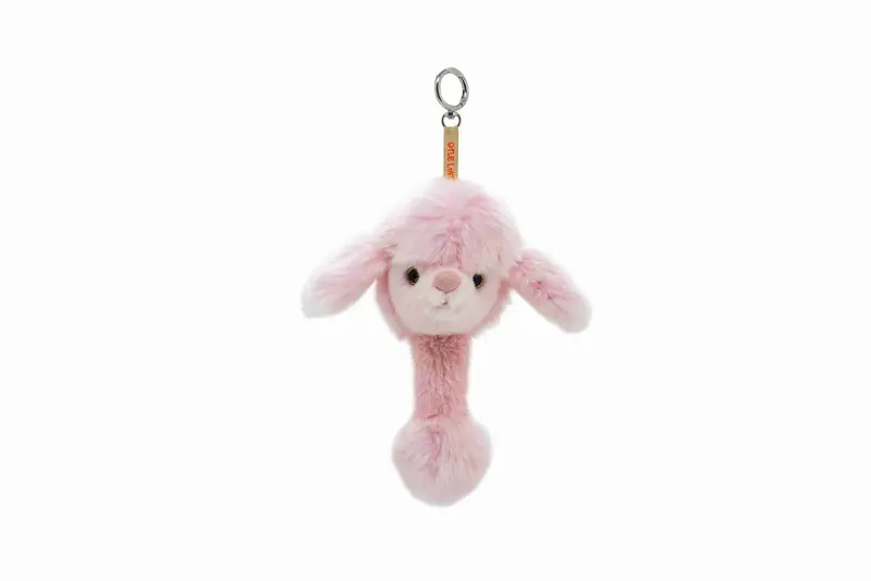 Colgante de peluche One Love Millie – caniche rosa