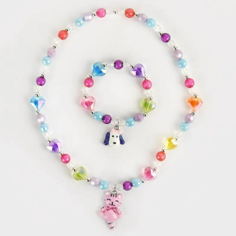 Collar y Pulsera Gatito