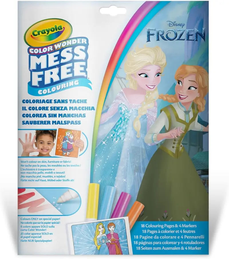Colorea sin manchas (varios modelos) - Crayola (Liquidación)