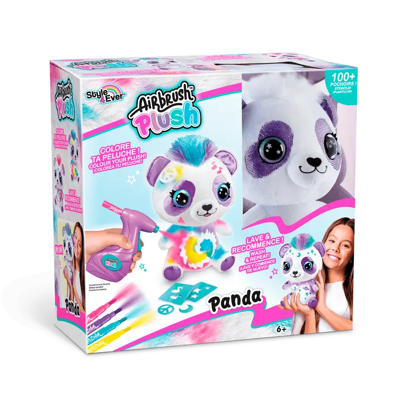 Colorea tu Panda - Airbrush Plush - Style 4 Ever - OFG257