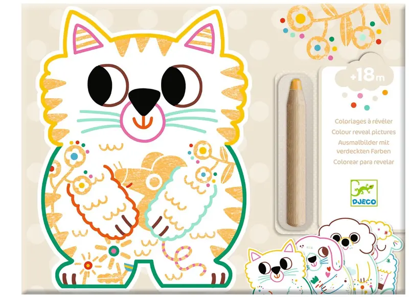 Colorear Animales Domésticos - Djeco