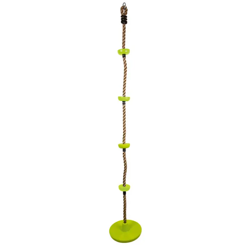 Columpio de Plato con Cuerda de Escalada para Niños - Small foot 11878