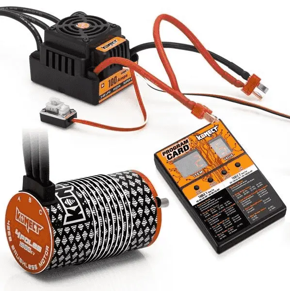 Combo Variador y Motor Konect 1/8 M7