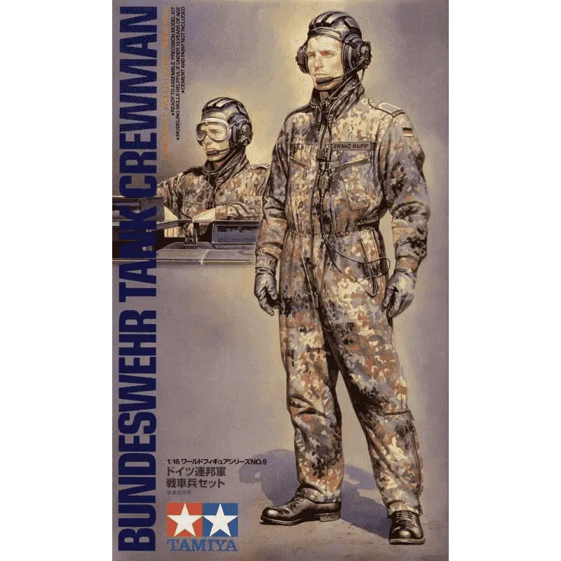 CONDUCTOR TANQUE ESC. 1/16 BUNDESWEHR TA