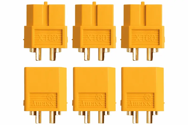 Conector Oro XT60 3 Parejas